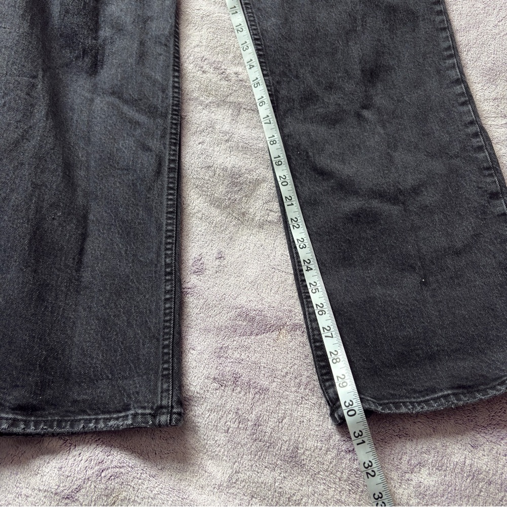 Abercrombie & Fitch Women's Gray Straight Leg Jeans Low Rise 29/8R - Picture 12 of 12